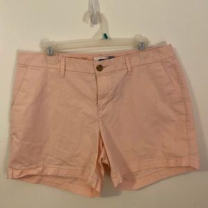 baby pink shorts